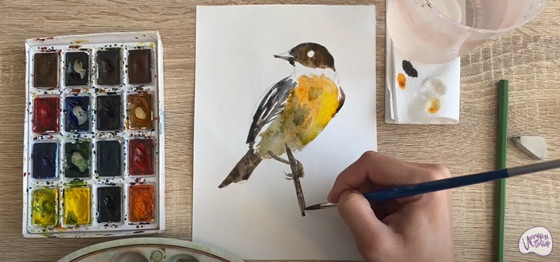 Рисуем Большой чекан