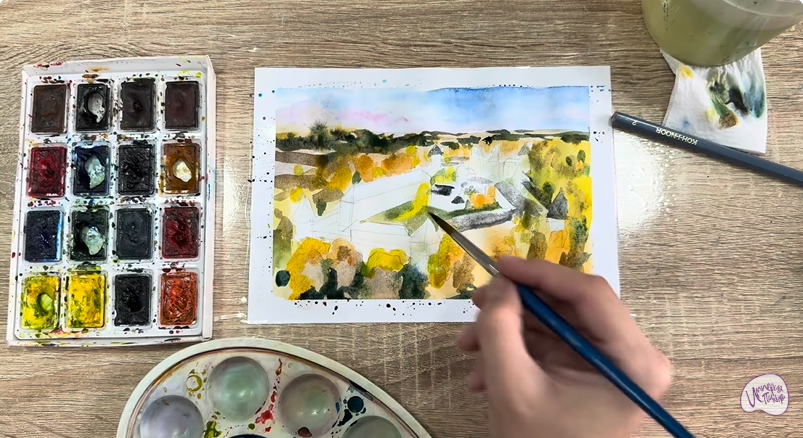 Рисуем Звенигород