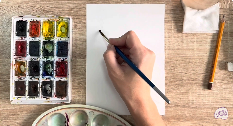 Рисуем Вереск