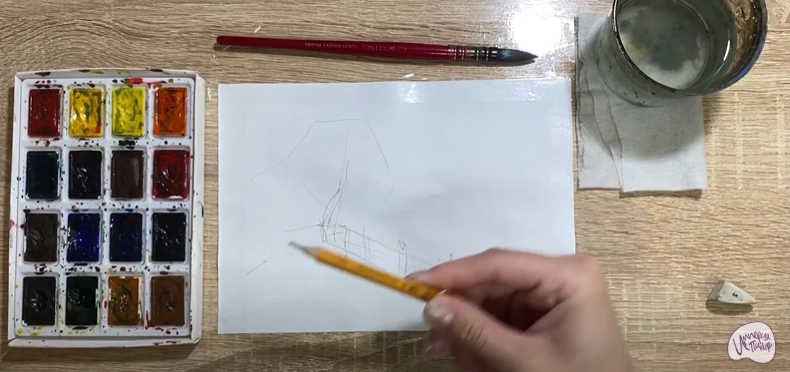 Рисуем Плёс