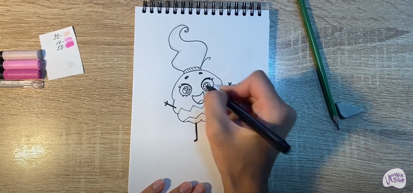 Рисуем Энн из "Лудлвилль"
