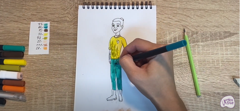 Рисуем Васко из "Царевны"