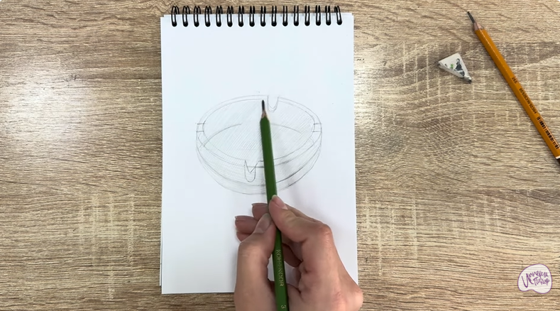 Рисуем Пепельница