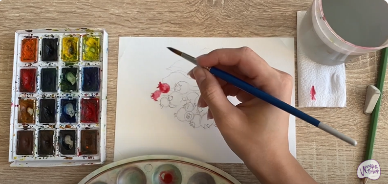 Рисуем Ирга