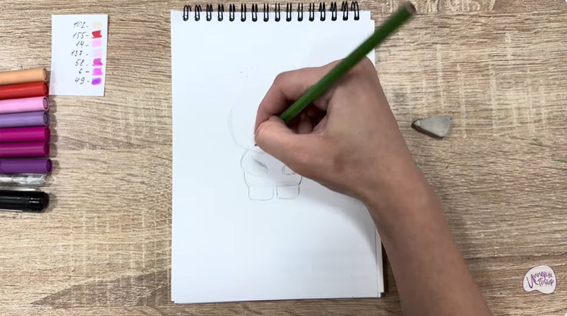 Рисуем Йокими