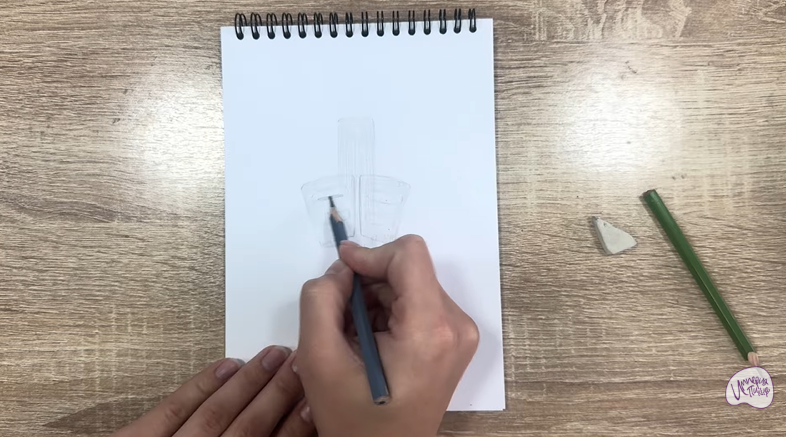 Рисуем Держатель для ручки