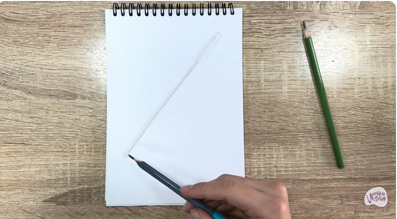 Рисуем Щеточка для бровей