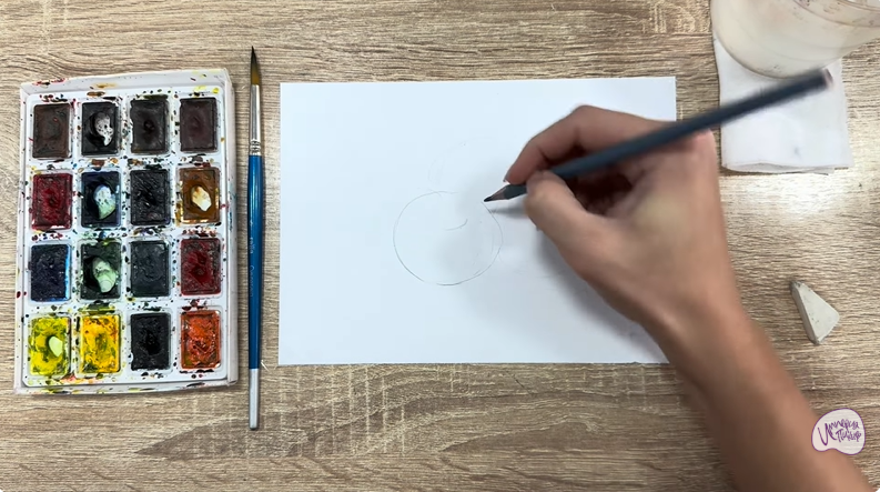 Рисуем Голубика