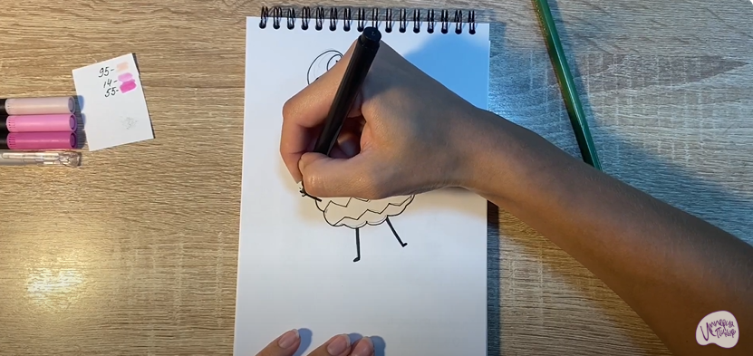 Рисуем Энн из "Лудлвилль"