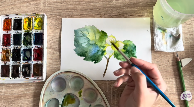 Рисуем Лещина