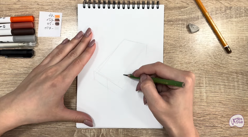 Рисуем Молочный ломтик