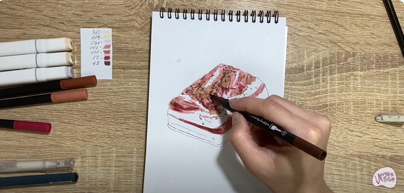 Рисуем Солёное сало