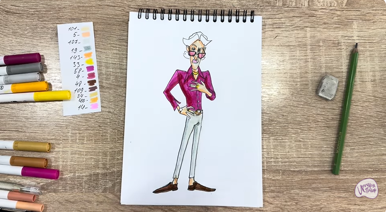 Рисуем Супербро из «Доктор Динозавров»