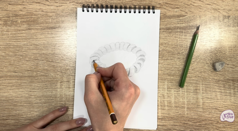 Рисуем Резинка-пружинка