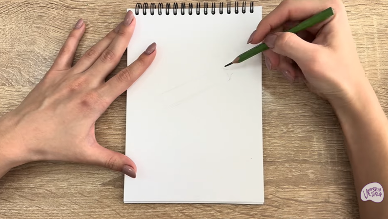 Рисуем Держатель для простыни