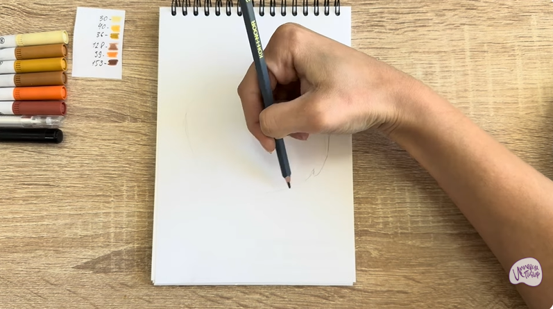 Рисуем Карельская калитка