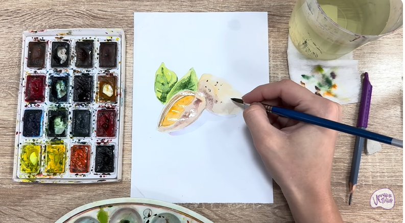 Рисуем Миндаль