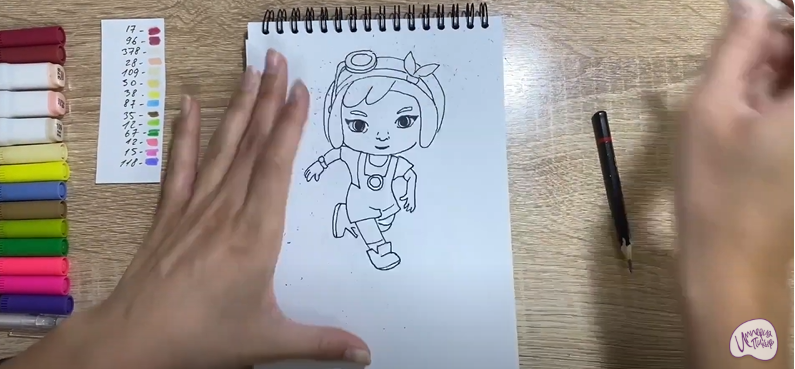 Рисуем Флора из "Команда Флоры"