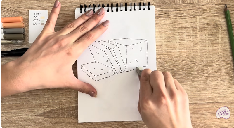 Рисуем Брынза