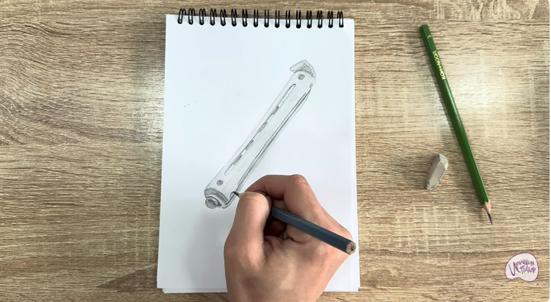 Рисуем Коклюшки для завивки