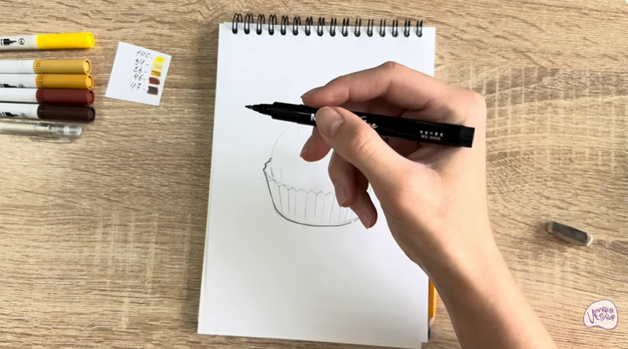 Рисуем Конфета Ферреро