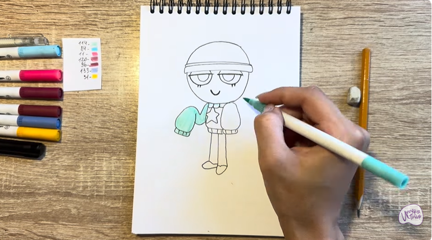 Рисуем Гиги из "Мир Денди"