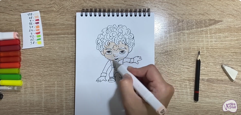 Рисуем Скаут из "Команда Флоры"