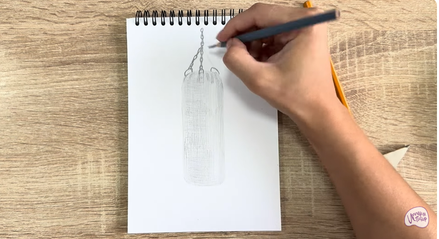 Рисуем Боксёрская груша