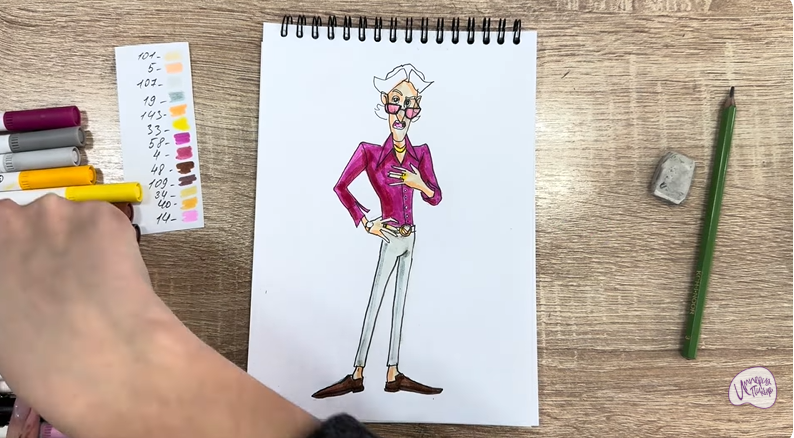 Рисуем Супербро из «Доктор Динозавров»