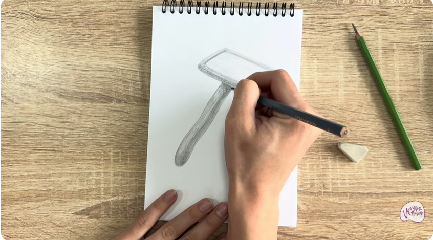 Рисуем Расческа для собаки