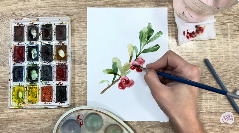 Рисуем Толокнянка