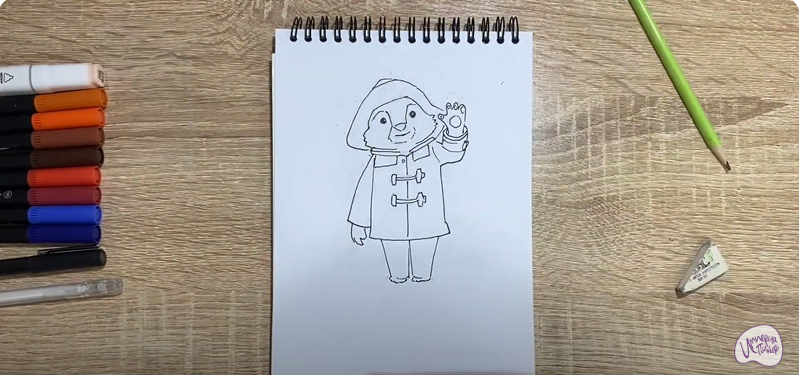 Рисуем Паддингтон
