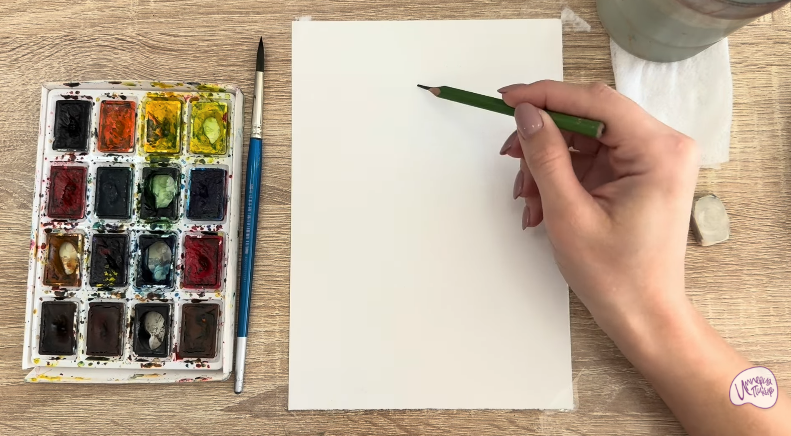 Рисуем Бугенвиллея