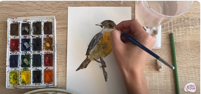 Рисуем Большой чекан