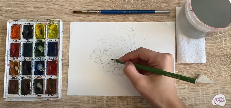 Рисуем Ирга