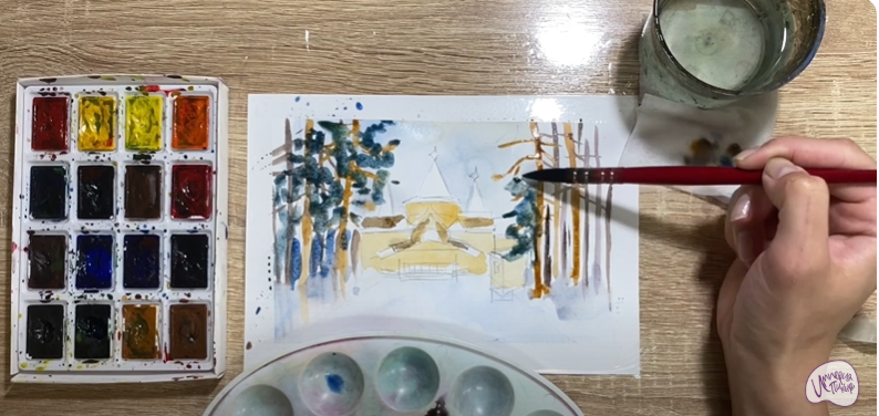 Рисуем Великий Устюг