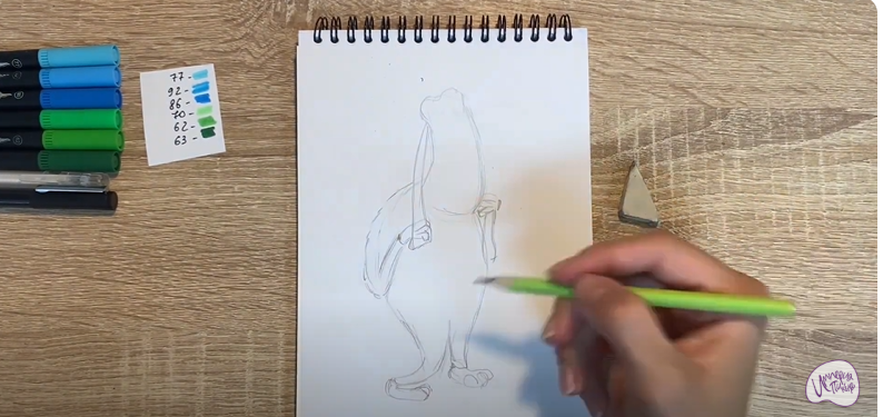 Рисуем Маффин из "Финник"