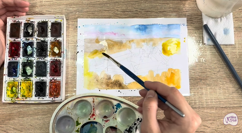 Рисуем Звенигород