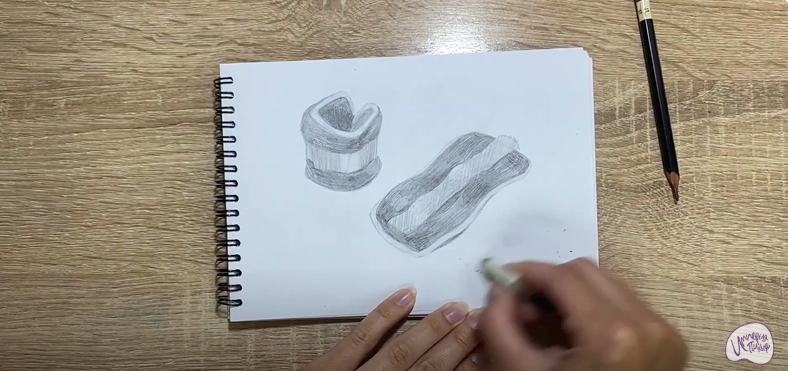 Рисуем Утяжелители для ног