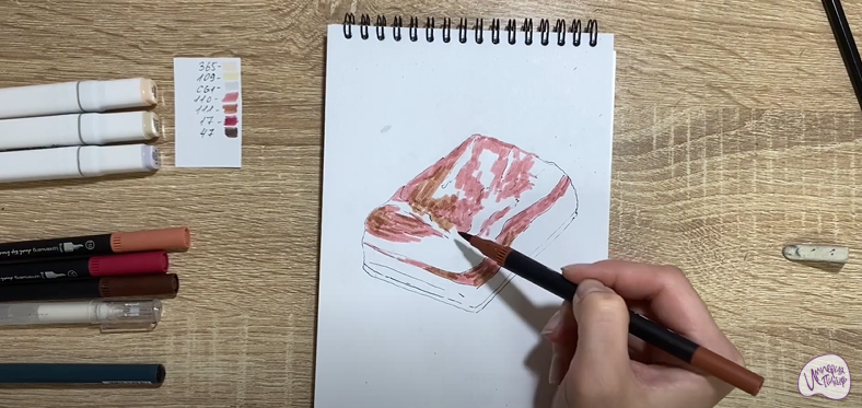 Рисуем Солёное сало