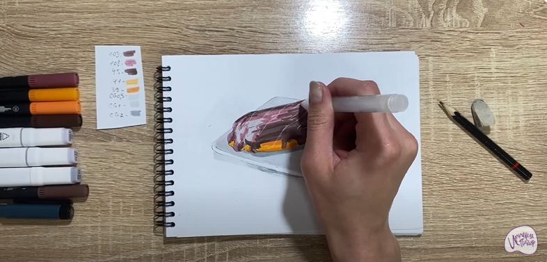 Рисуем Эклер