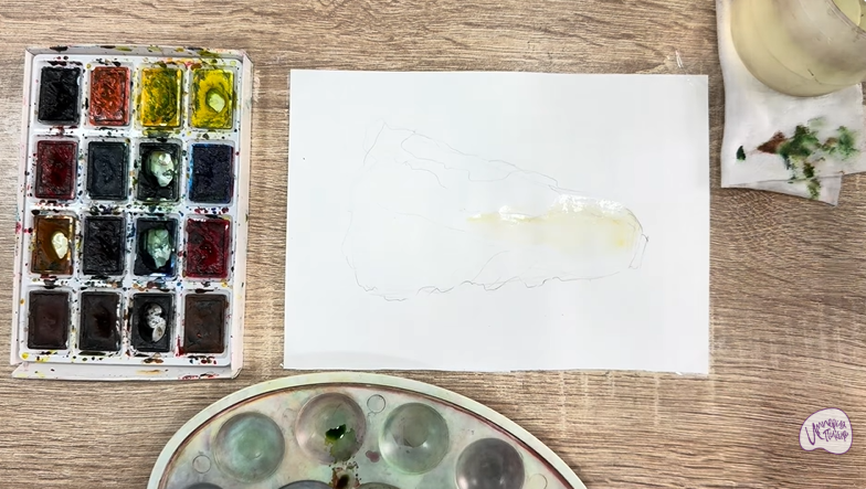 Рисуем Пекинская капуста