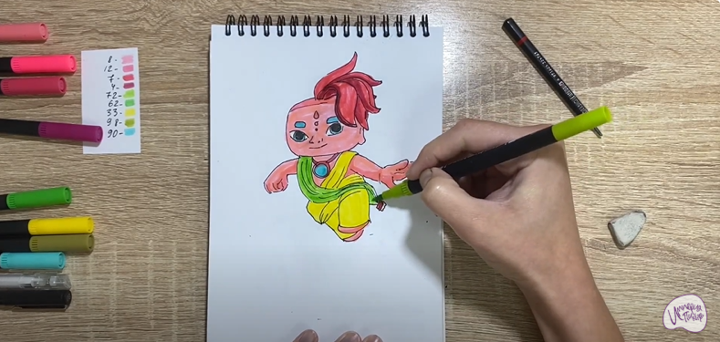 Рисуем Лоти из "Команда Флоры"