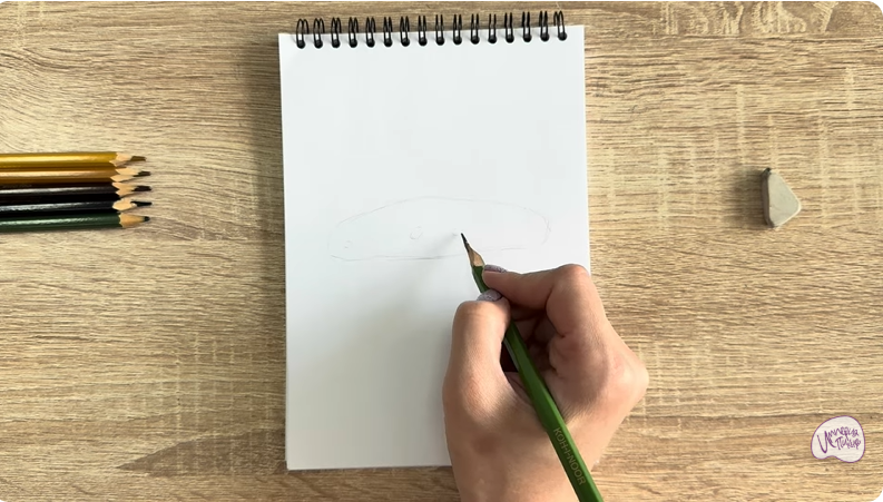 Рисуем Голотурия