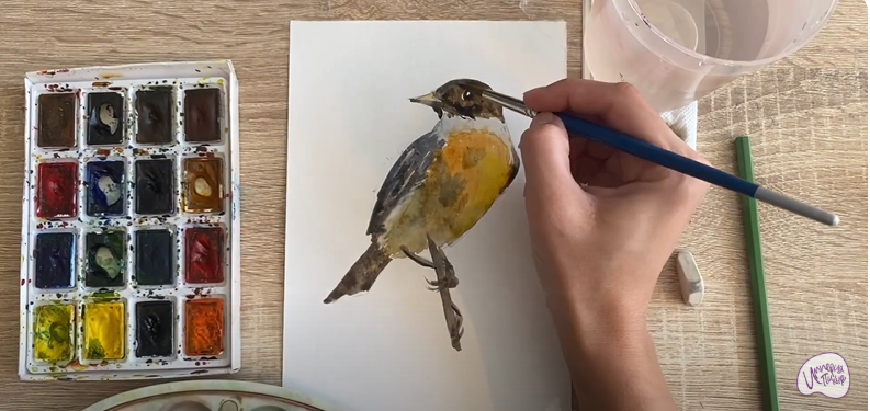 Рисуем Большой чекан