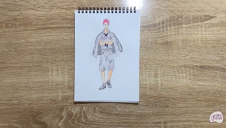 Рисуем Сейджуро Акаши