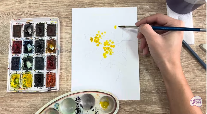 Рисуем Магония