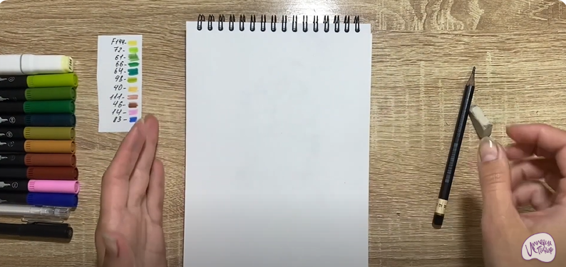 Рисуем Принцесса Фиона из "Шрека"