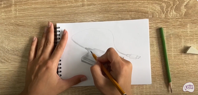 Рисуем Внешний жесткий диск