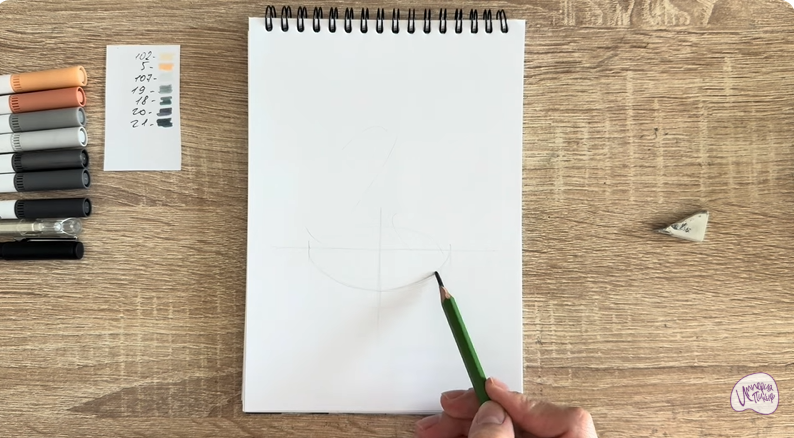 Рисуем Пудра для лица